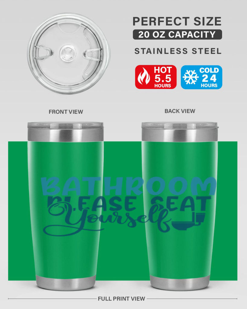 bathroom please seat yourself 92#- bathroom- Tumbler