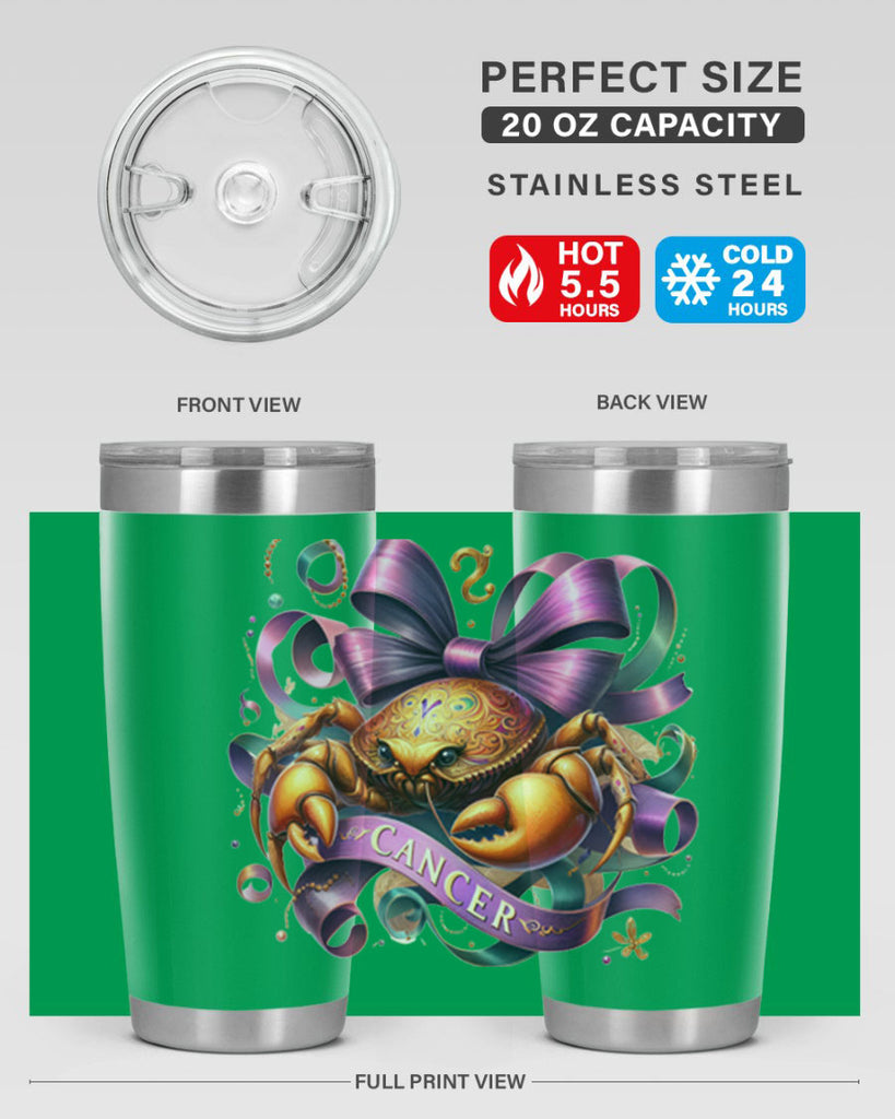 cancer 173#- zodiac- Tumbler