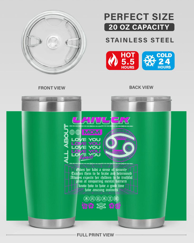 cancer 176#- zodiac- Tumbler