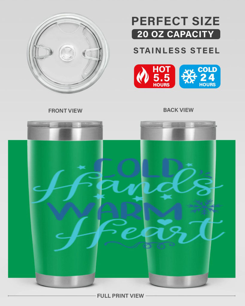 cold hands warm heart 51#- winter- Tumbler