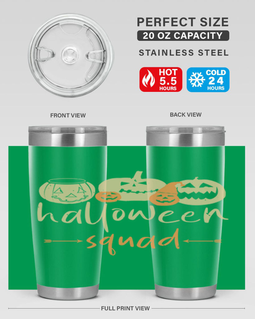halloween squad 159#- halloween- Tumbler