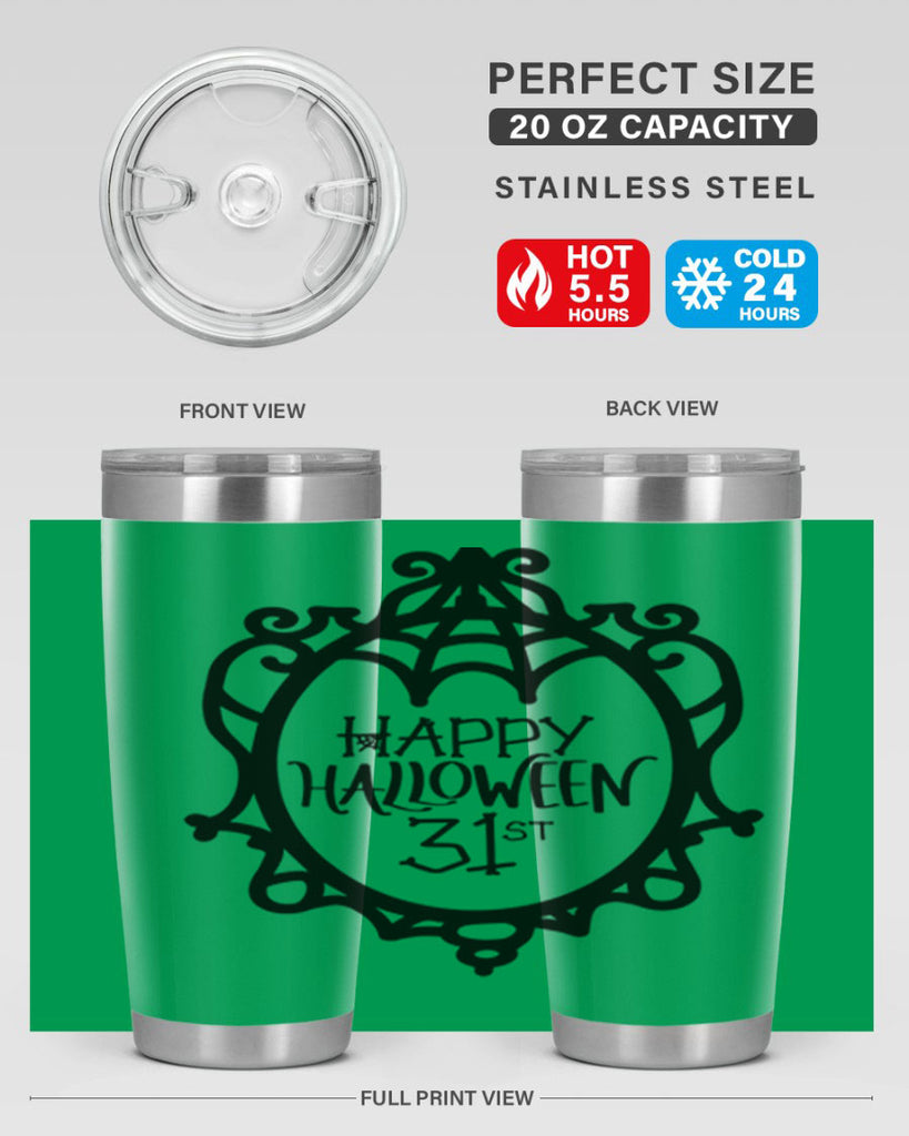 happy halloween st 64#- halloween- Tumbler