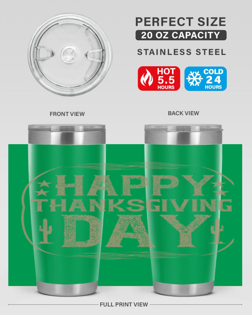 happy thanksgiving day 35#- thanksgiving- Tumbler