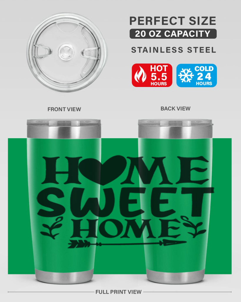 home sweet home 27#- home- Tumbler