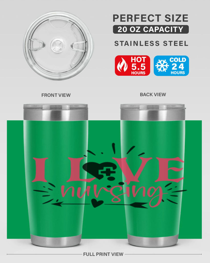 i love nursing Style Style 174#- nurse- tumbler