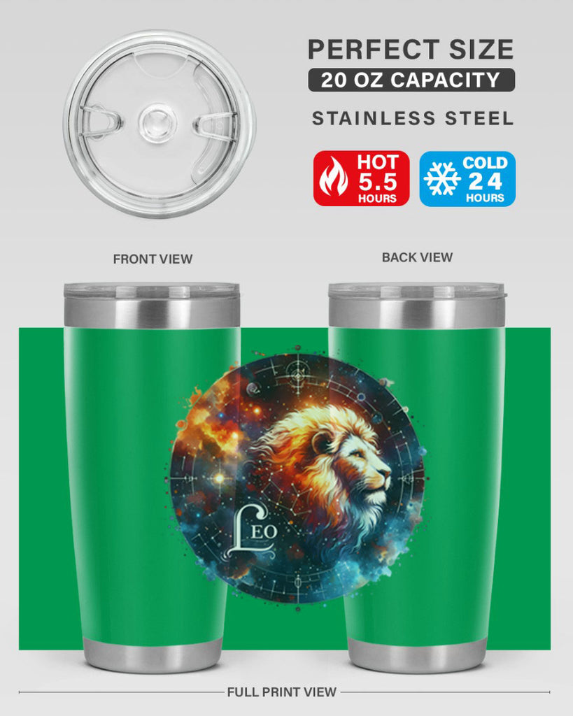 leo 300#- zodiac- Tumbler