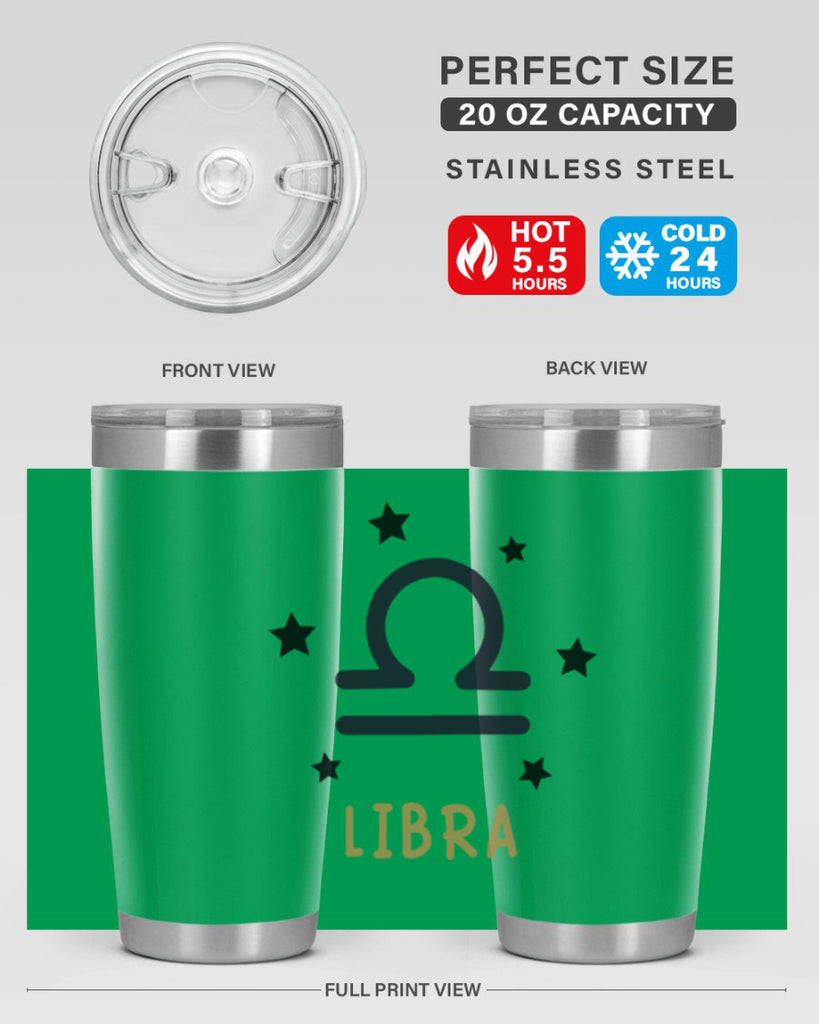 libra 336#- zodiac- Tumbler