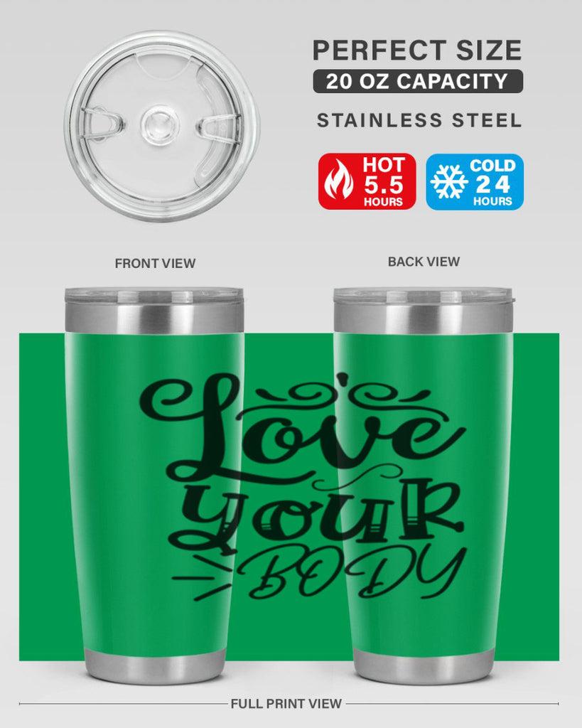 love your body 30#- gym- Tumbler