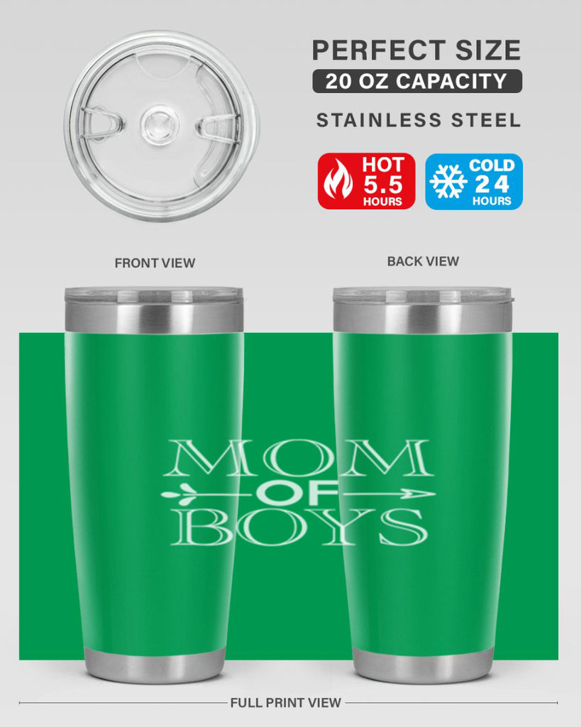 mom of boys 429#- mom- Tumbler