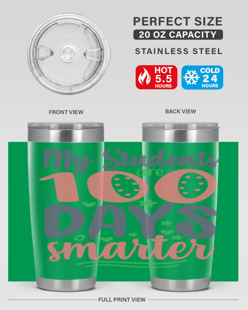 my student are 100 days 14#- 100 days of school- Tumbler