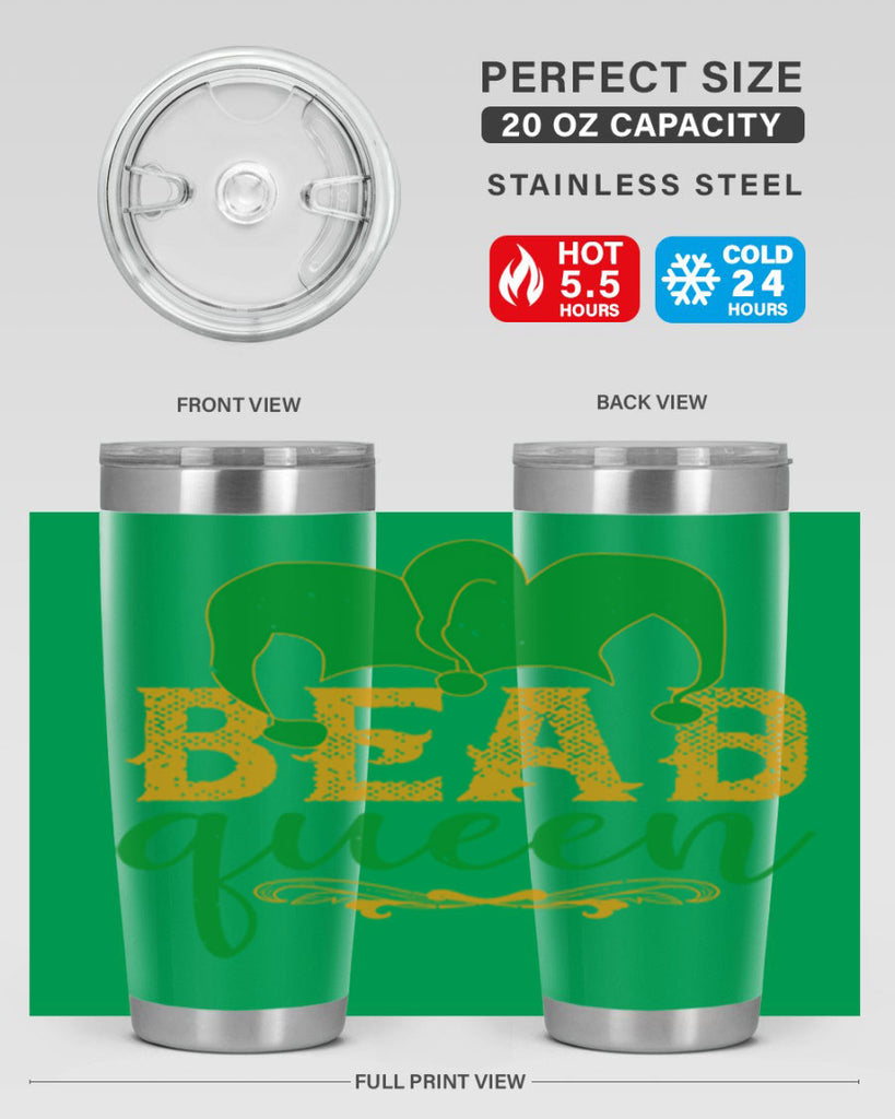 new orleans new me 42#- mardi gras- Tumbler