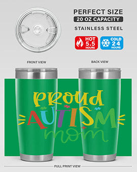 proud autism mom Style 35#- autism- Tumbler