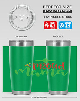 proud mama Style 38#- autism- Tumbler