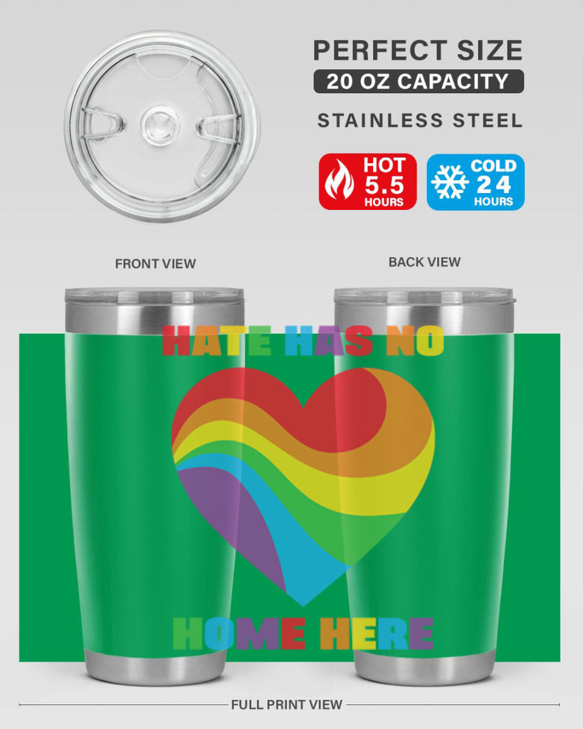 rainbow heart hate has no lgbt 30#- lgbt- Tumbler
