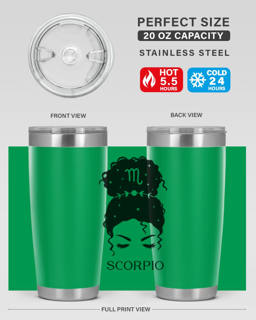 scorpio 453#- zodiac- Tumbler