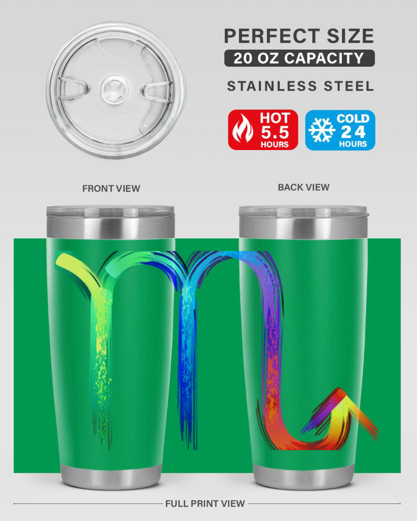 scorpio n 464#- zodiac- Tumbler