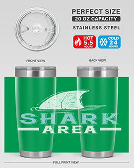shark area Style 44#- shark  fish- Tumbler