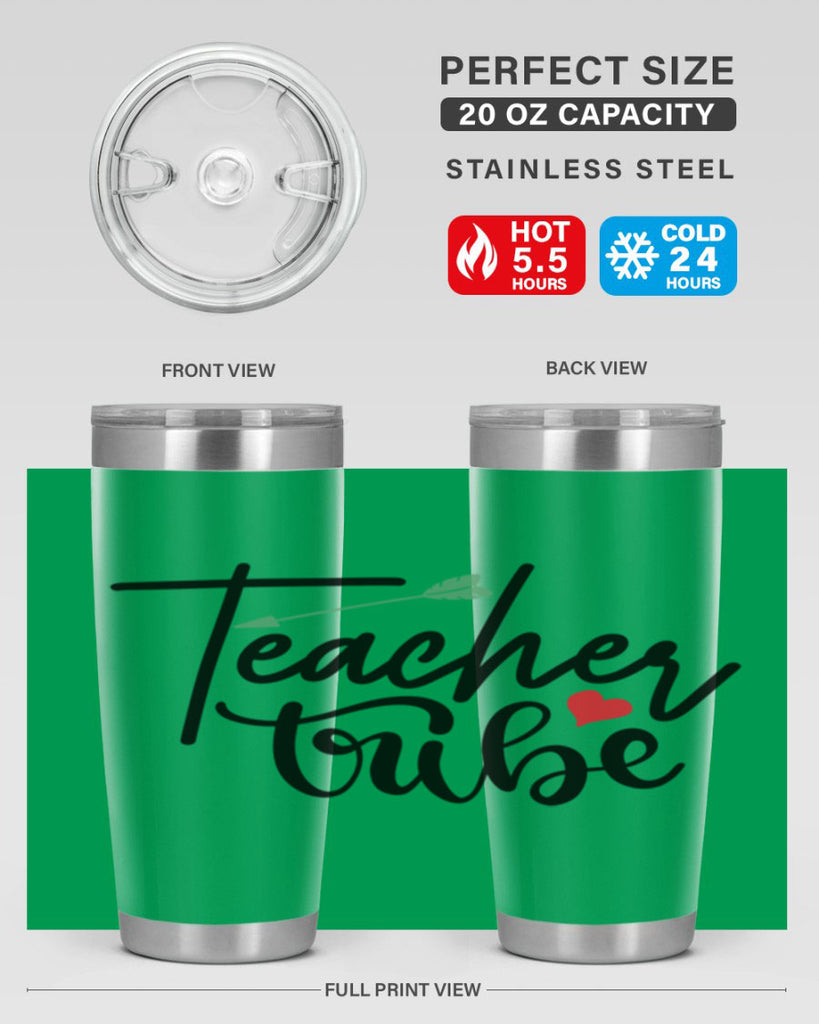 teacher tribe Style 139#- teacher- tumbler