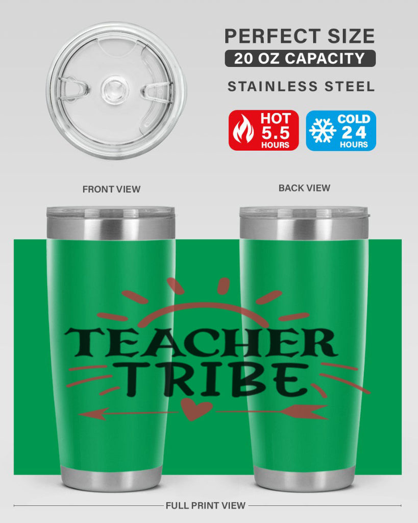 teacher tribe Style 201#- teacher- tumbler