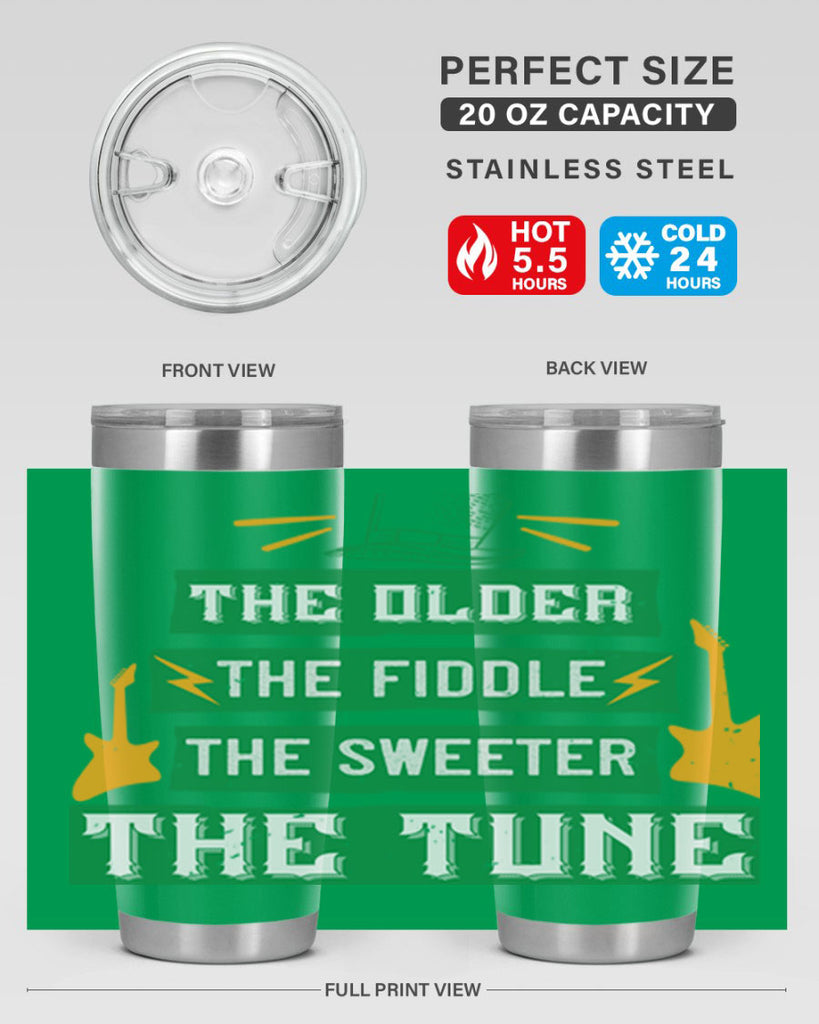 the older the fiddle the sweetrt the tune Style 9#- St Patricks Day- Tumbler