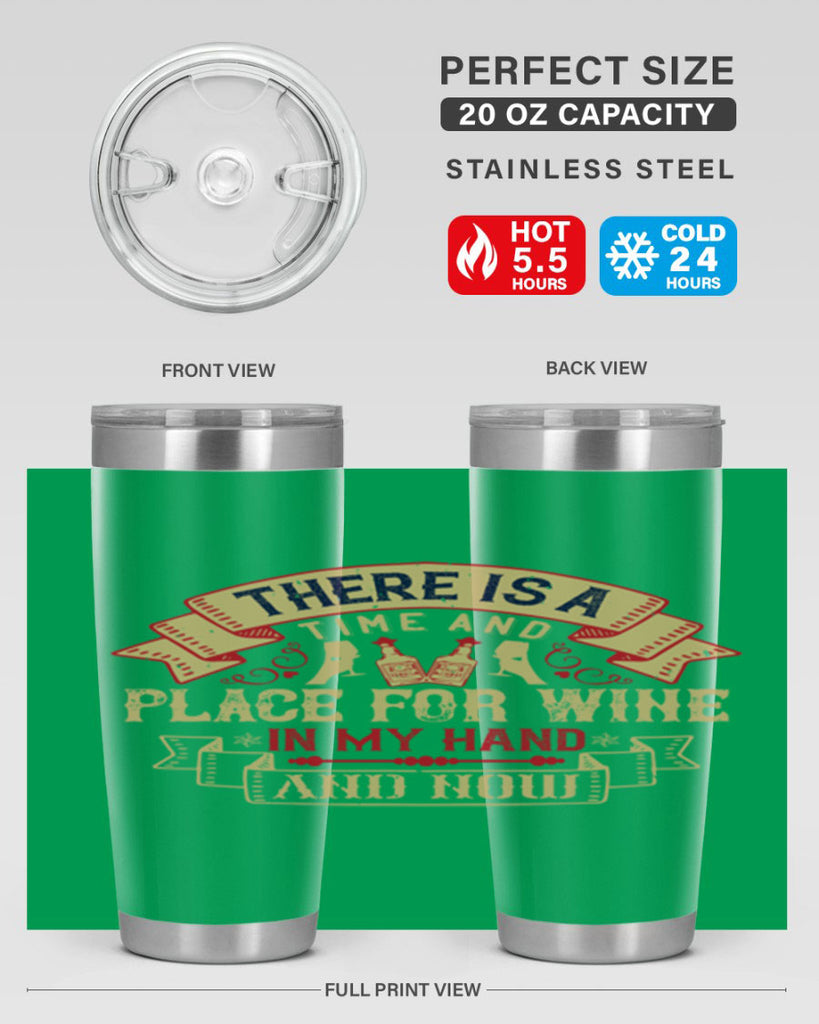 there is a time and place for wine in my hand and now 26#- drinking- Tumbler