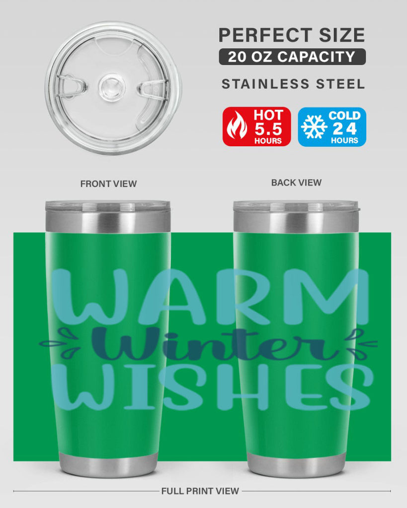 warm winter wishes 455#- winter- Tumbler