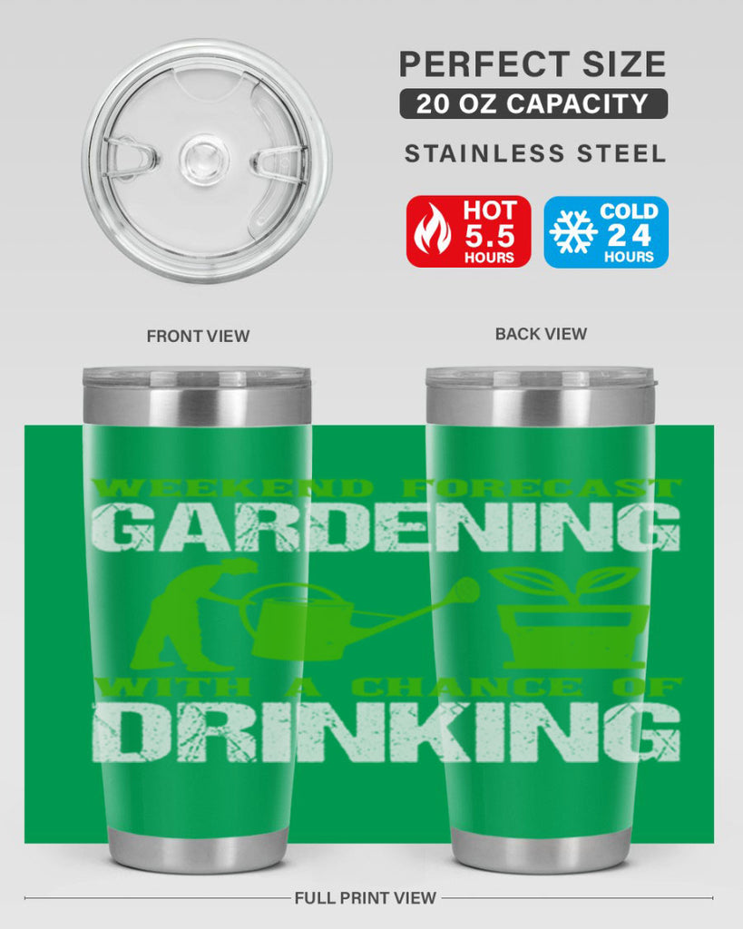 weekend forecast with a chance of 30#- farming and gardening- Tumbler