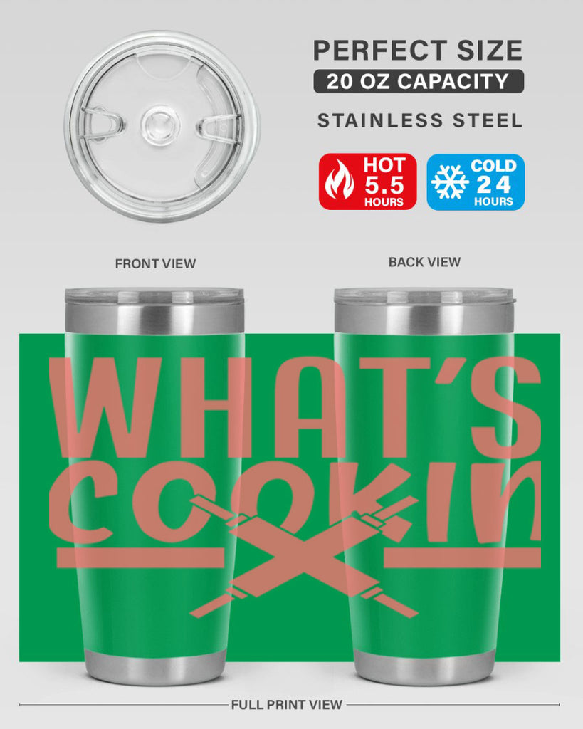 whats cookin 8#- kitchen- Tumbler