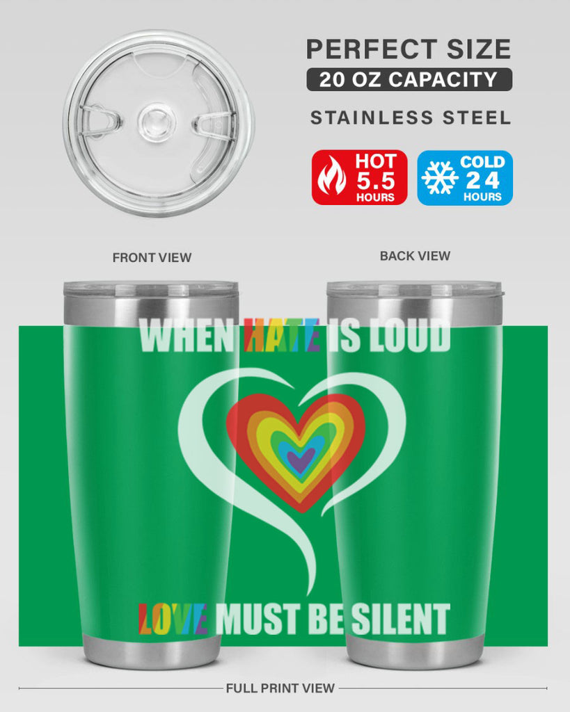 when hate is loud love lgbt 3#- lgbt- Tumbler