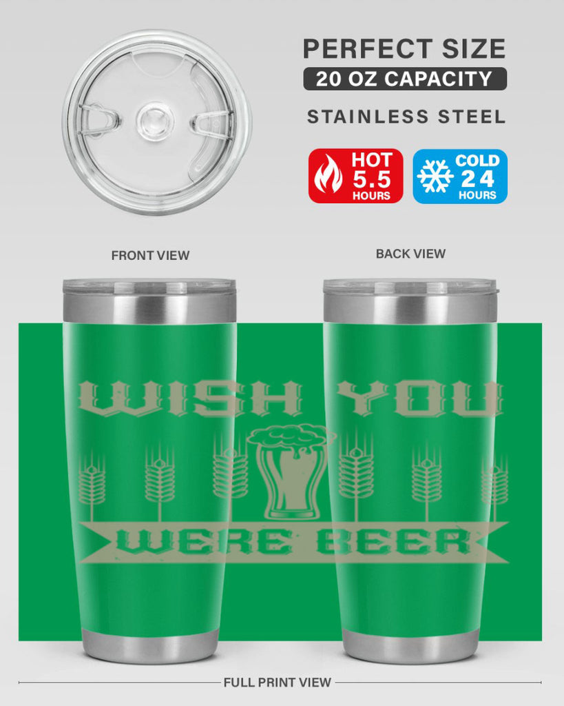wish you were beerr 1#- beer- Tumbler
