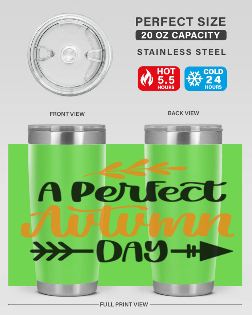 A Perfect Autumn Day 470#- fall- Tumbler