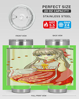 A beautiful and happy girl with kimono 104#- anime- Tumbler