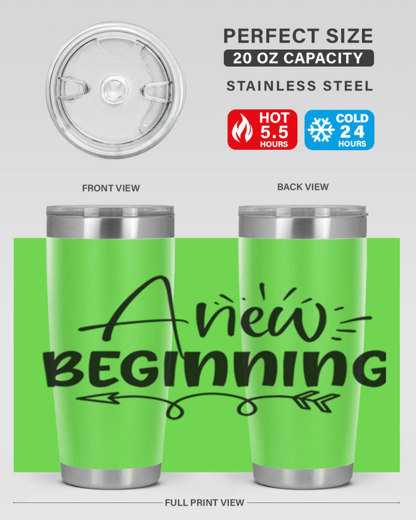 A new beginning 1#- spring- Tumbler