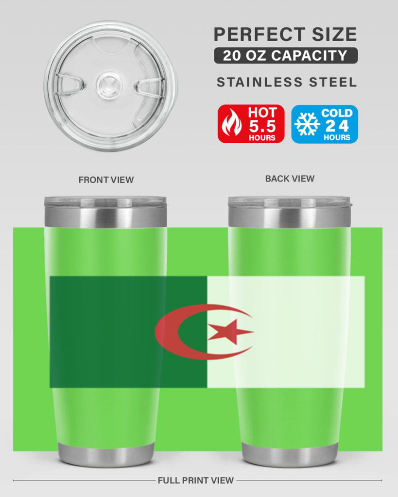 Algeria 195#- world flags- Tumbler