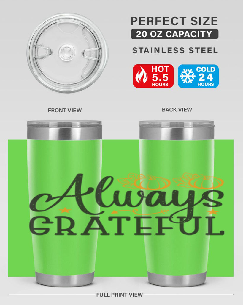 Alwaysgrateful 9#- fall- Tumbler