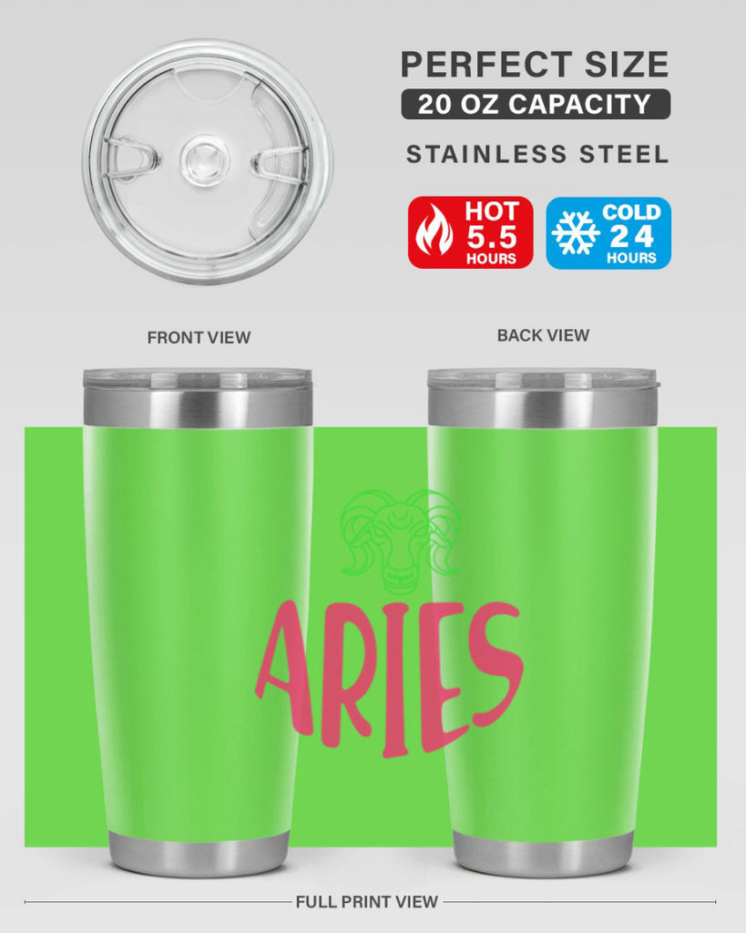 Aries 101#- zodiac- Tumbler