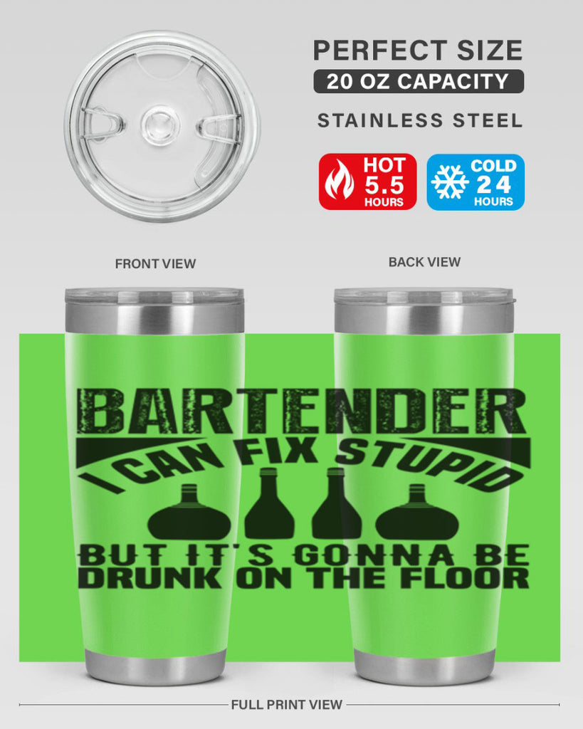 Bartender I can fix Style 9#- bartender- tumbler