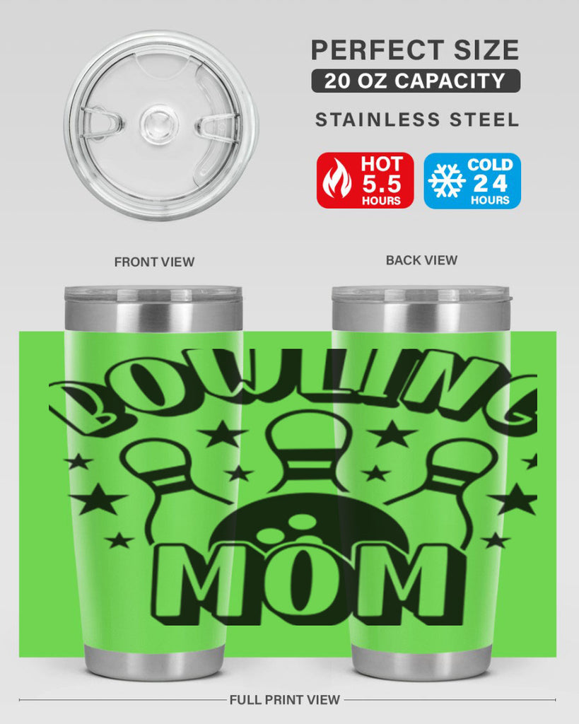 Bowling mom 1404#- bowlig- Tumbler
