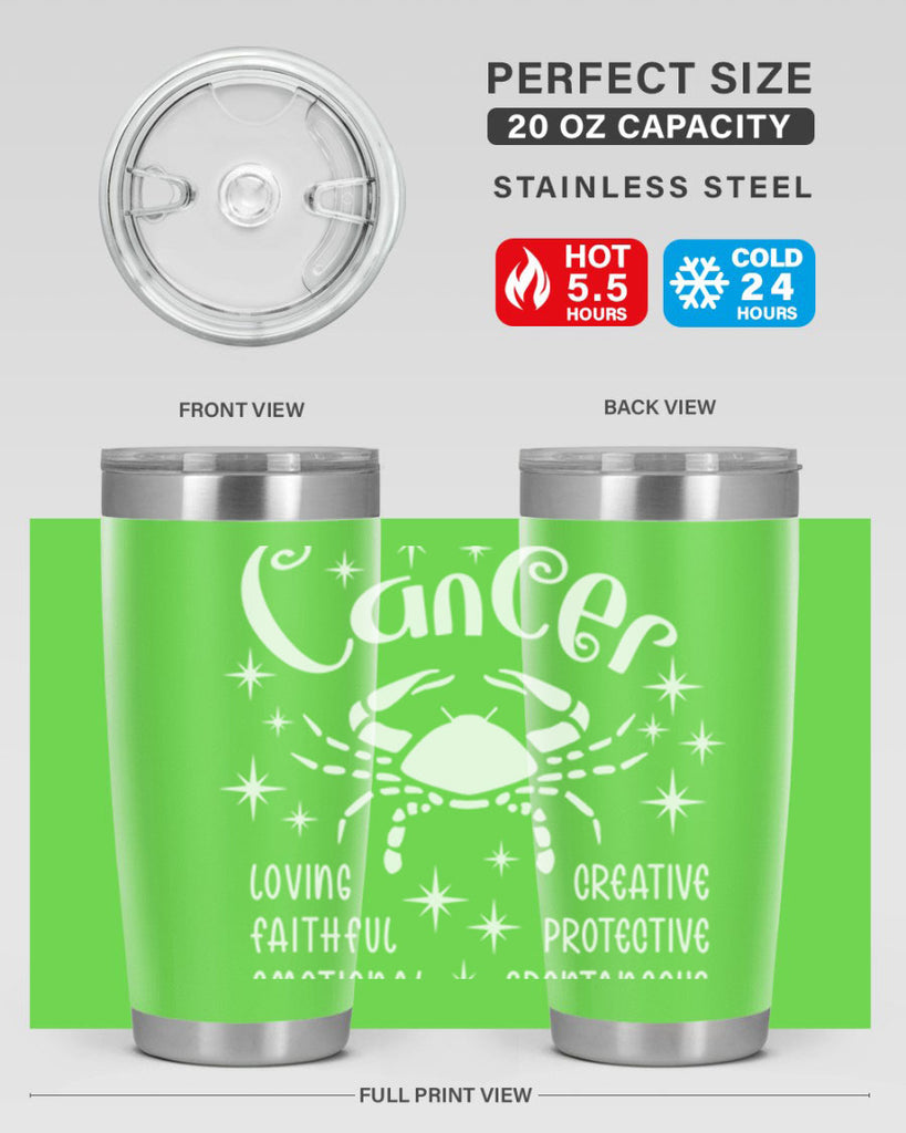 Cancer 150#- zodiac- Tumbler