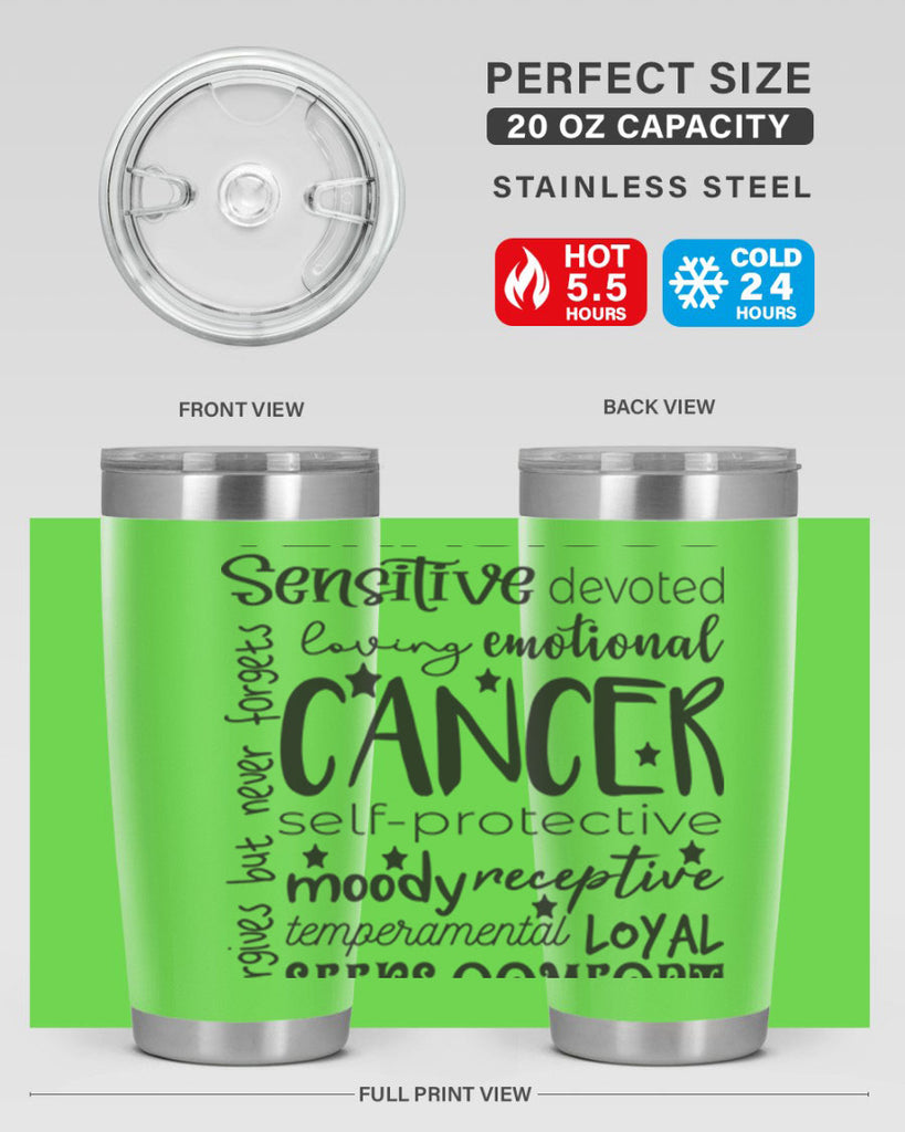 Cancer 565#- zodiac- Tumbler