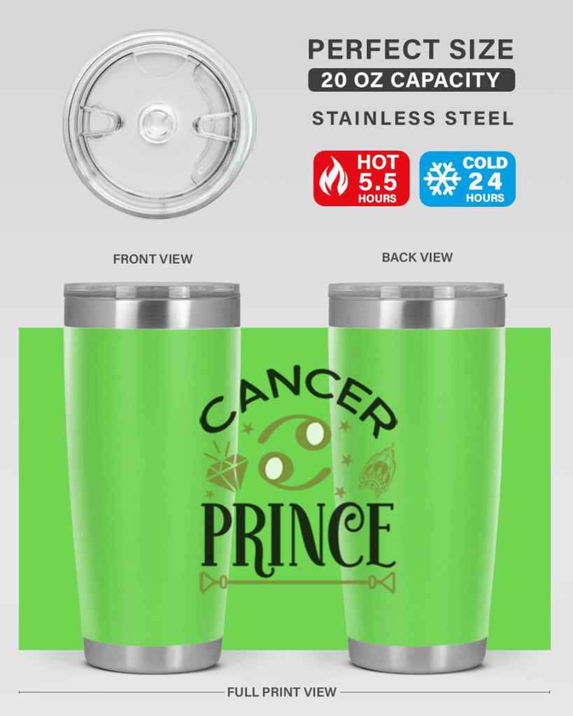 Cancer prince 159#- zodiac- Tumbler