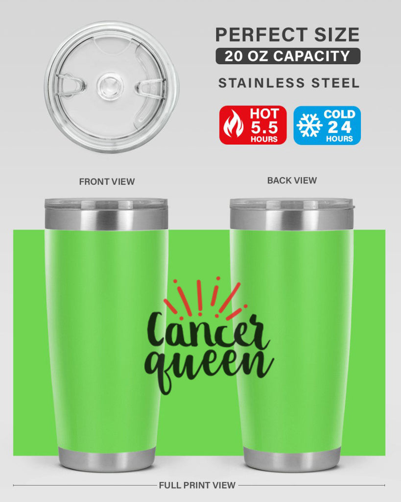 Cancer queen 149#- zodiac- Tumbler