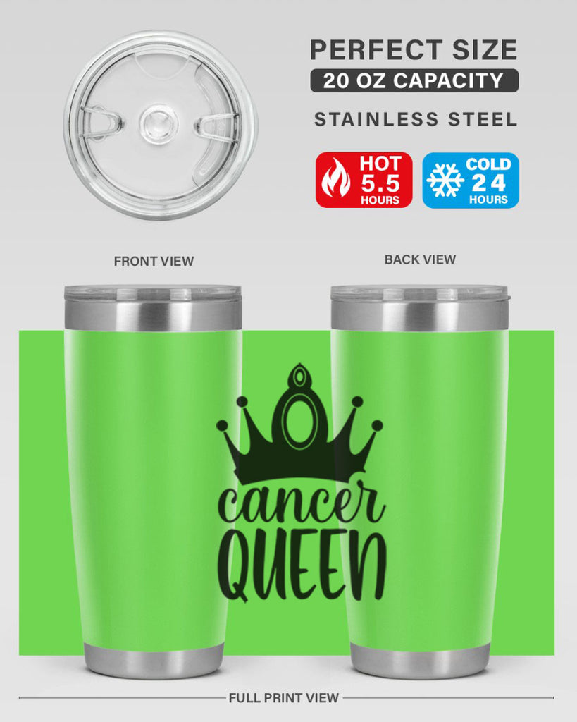 Cancer queen 160#- zodiac- Tumbler