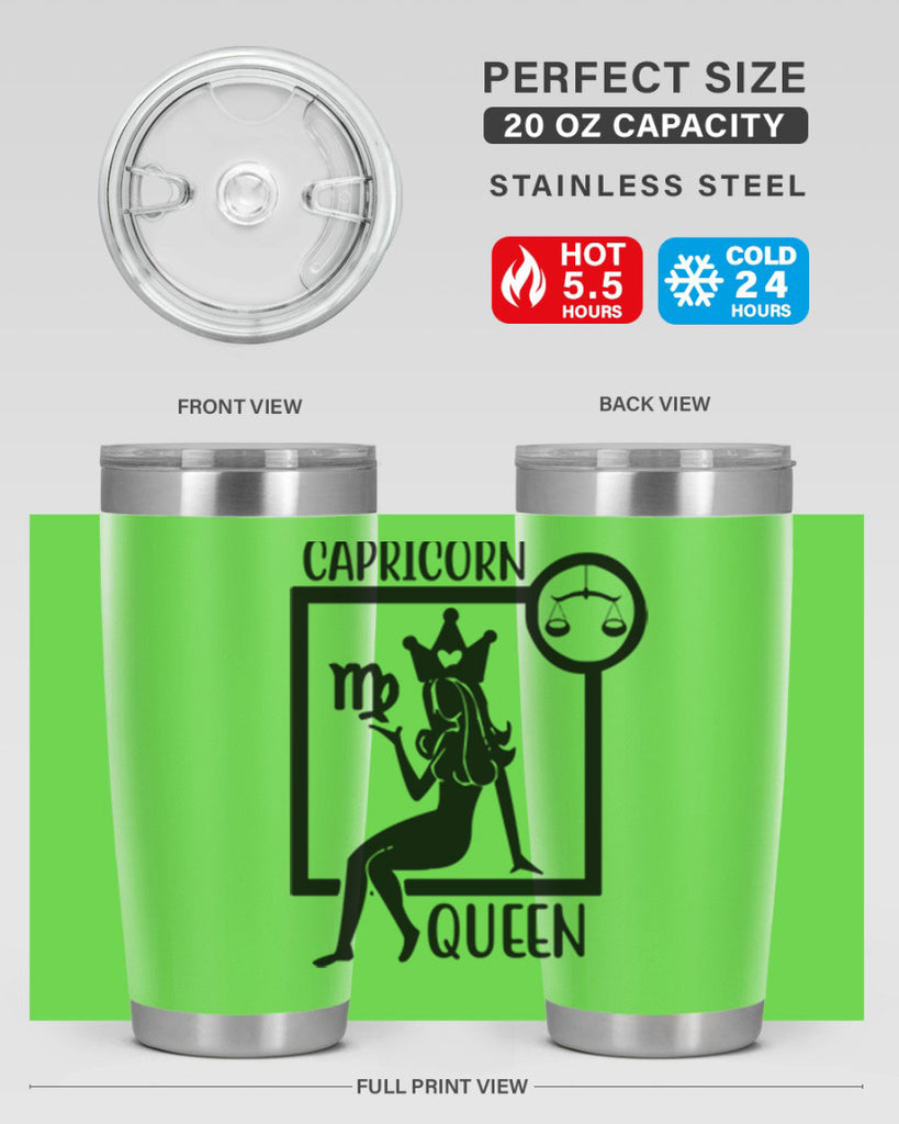 Capricorn queen 194#- zodiac- Tumbler