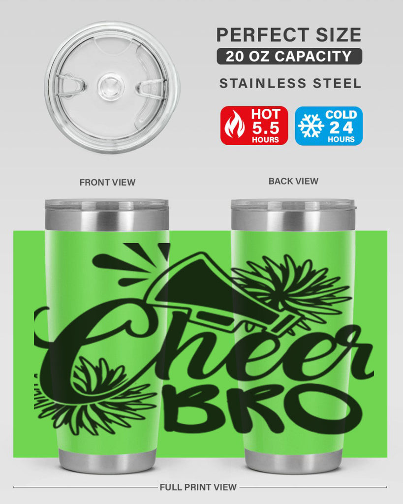 Cheer bro 1393#- cheer- Tumbler