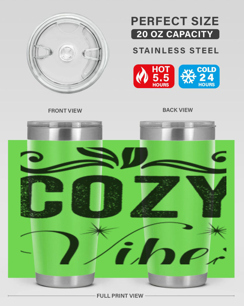 Cozy Vibes 77#- winter- Tumbler