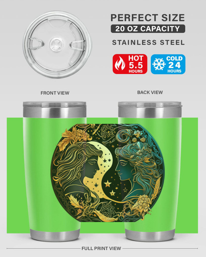 Gemini 216#- zodiac- Tumbler