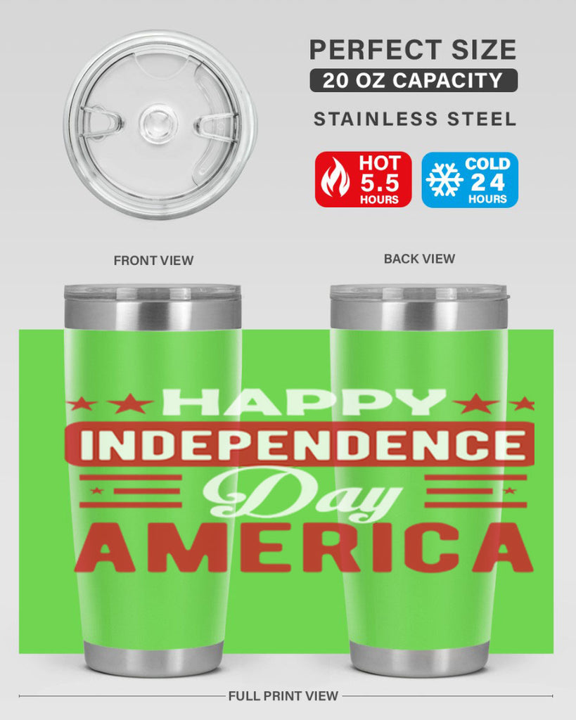 Happy independece day America Style 103#- Fourt Of July- Tumbler