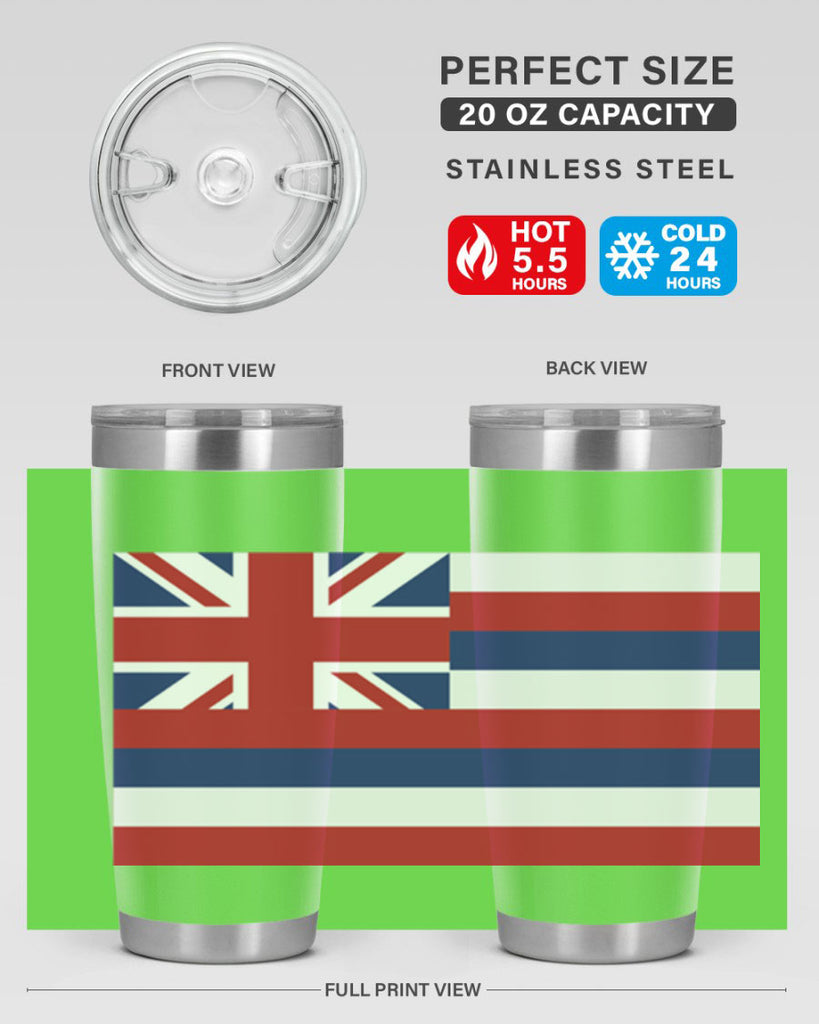 Hawaii 41#- Us Flags- Tumbler