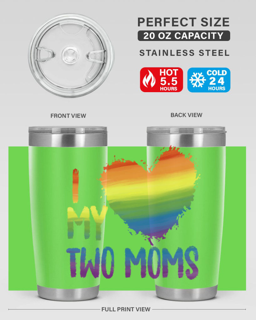 I Love My Two Moms Lgbt Gay Lesbian Png 36#- lgbt- Tumbler